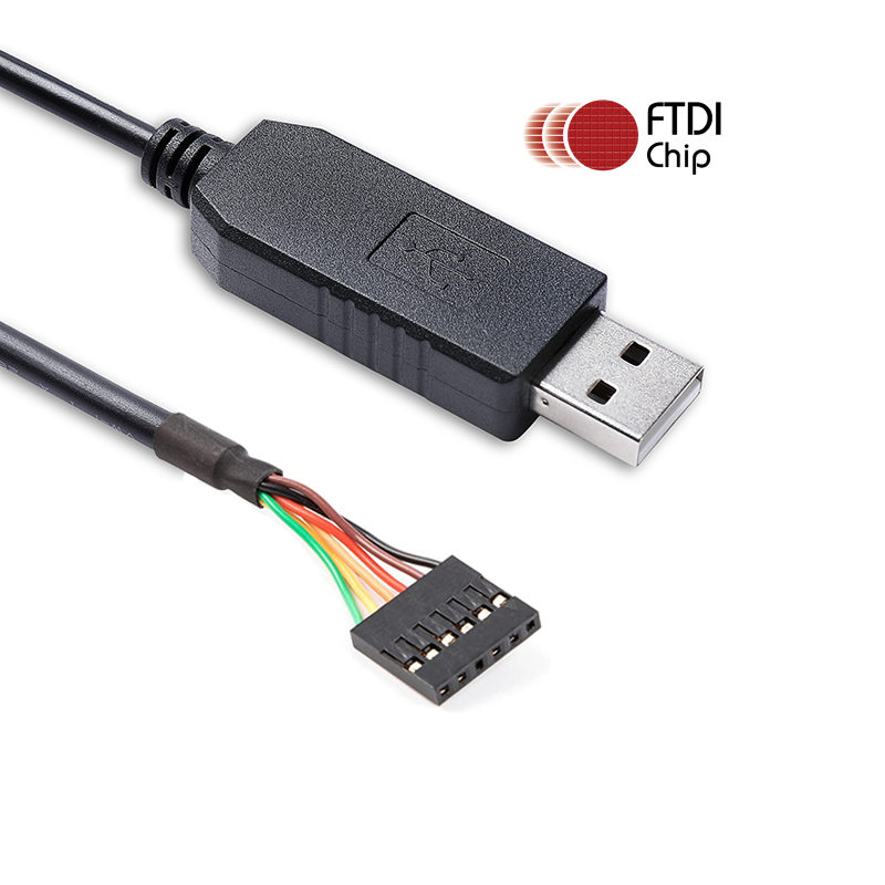 USB to UART cable Supports +5V UART signals