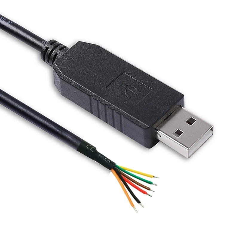USB to UART cable Supports +3.3V based TTL level UART signals